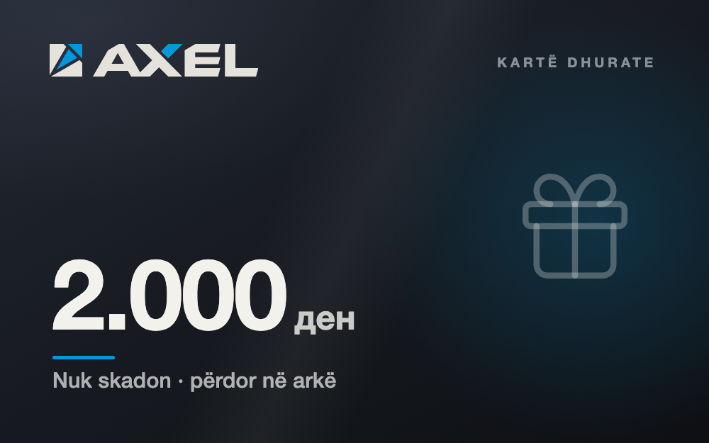 Kartë dhurate 2000 ден